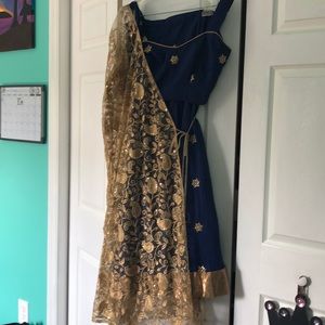 Indian Lengha with half jacket for any Occasion